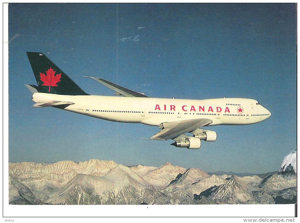 Air Canada  Boeing B-747-100 - 1946-....: Era Moderna