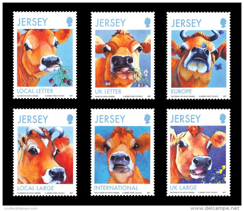 JERSEY   2013  Jersey Cows  Postfris/mnh - Unused Stamps