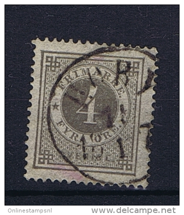 Sweden: 1872 Mi 18a  Used, Perfo 14 - Gebruikt