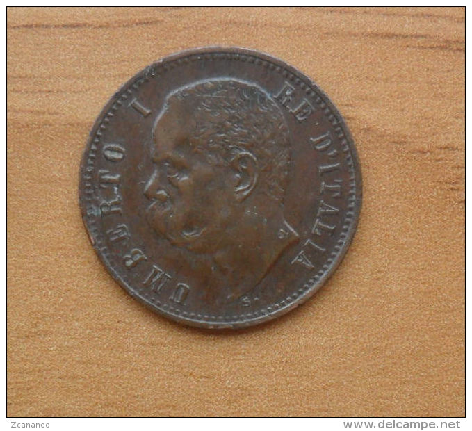 * 2 CENTESIMI DEL 1898 DEL REGNO D'ITALIA UMBERTO I° - - 1878-1900 : Umberto I