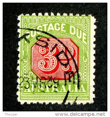 1709x)  Australia 1936 - Sc # J-60   Used  ( Catalogue $115.00) - Port Dû (Taxe)