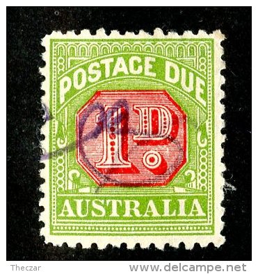 1710x)  Australia 1932 - Sc # J-58   Used  ( Catalogue $2.25) - Port Dû (Taxe)