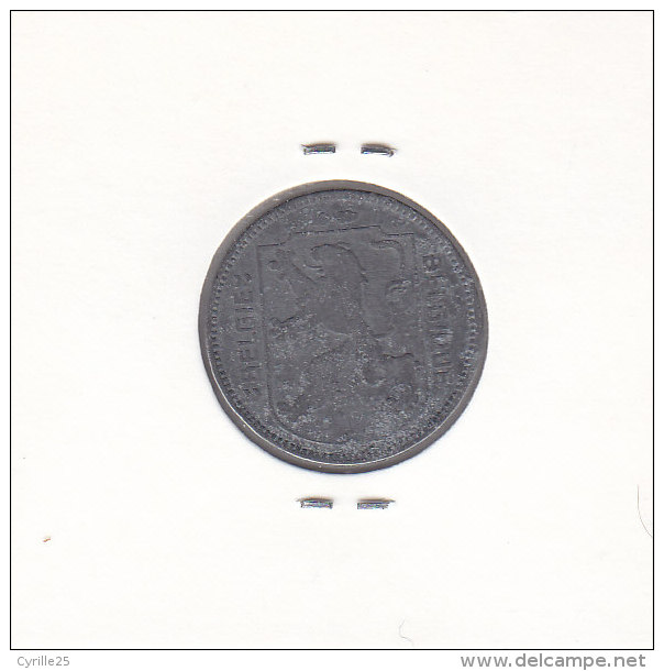 1 Franc Zinc Léopold III 1942 FL/FR - 1 Franc