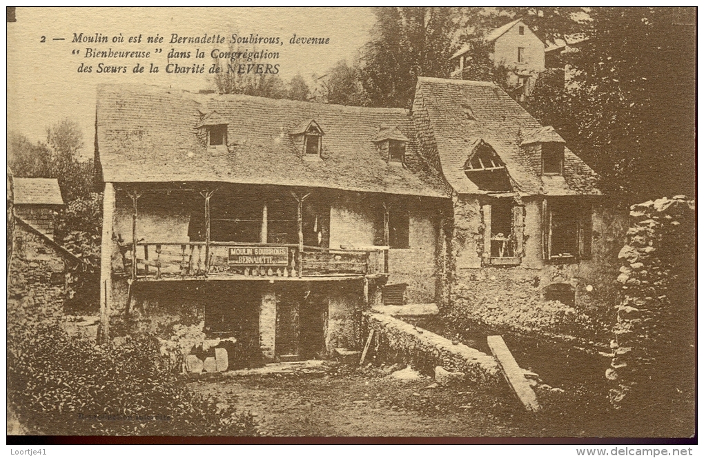 CP Nevers - Molen - Moulin Ou Est Née Bernadette Soubirous - Nevers