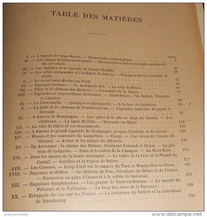 La France Pittoresque. Par J. Gourdault. 1914. - 1901-1940