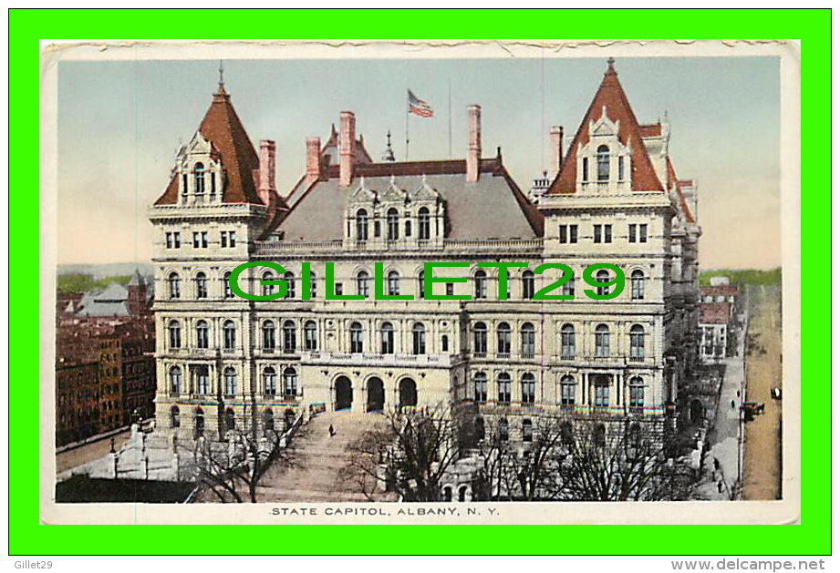 ALBANY, NY - STATE CAPITOL - PUB BY THE UNION NEWS CO - G & S, PHOTOCHROME - - Albany