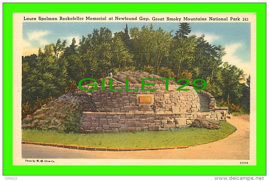 ASHEVILLE, NC - LAURA SPELMAN ROCKEFELLER MEMORIAL AT NEWFOUND GAP, GREAT SMOKY MOUNTAINS NATIONAL PARK - - Asheville