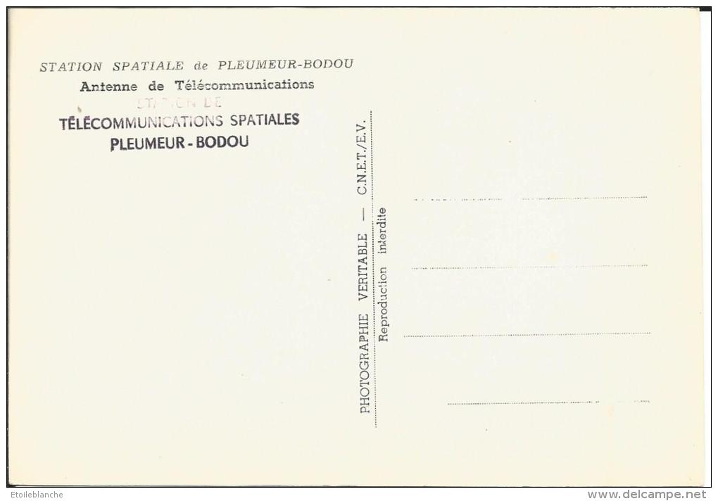 Station Spatiale Pleumeur-Bodou (22) Antenne De Télécommunications (par Satellite) - Photo Véritable, CNET - Pleumeur-Bodou