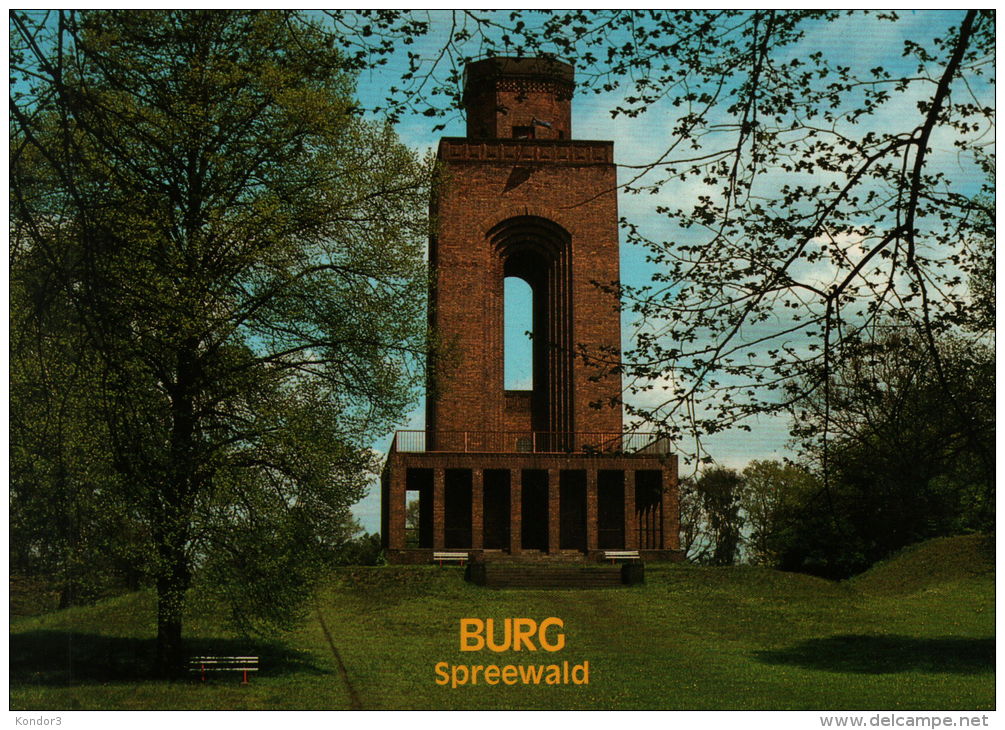 Burg. Spreewald. Bismarck-Turm - Burg (Spreewald)