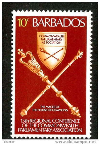1809x)  Barbados 1977 - Sc # 459  Mnh**  ( Catalogue $.25) - Barbados (1966-...)