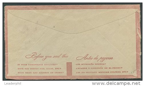 BELGIUM CONGO TO USA Air Mail Cover 1952 VF - Brieven En Documenten