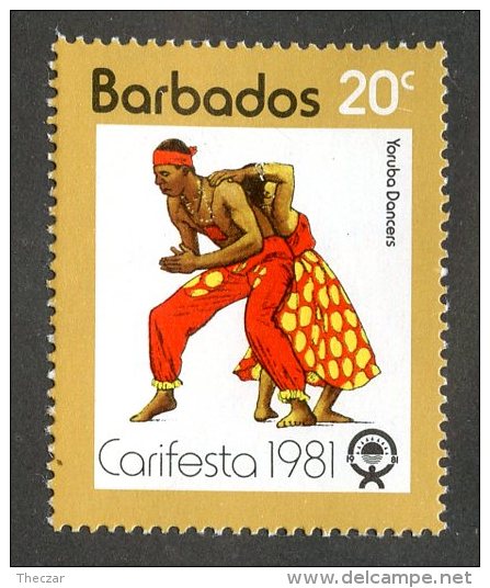 1859x)  Barbados 1981 - Sc # 551  Mnh**  ( Catalogue $.25) - Barbados (1966-...)