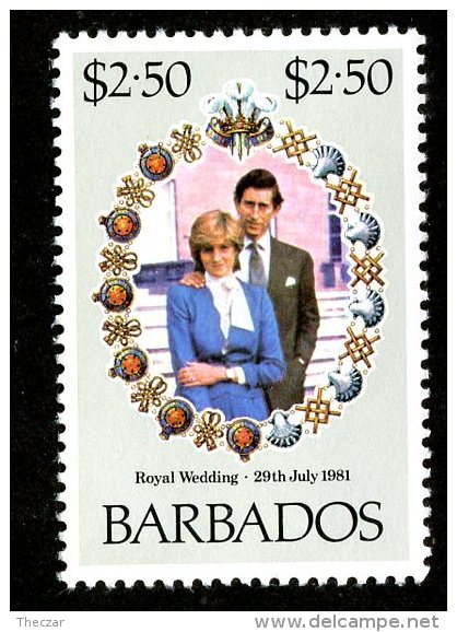 1863x)  Barbados 1981 - Sc # 549  Mnh**  ( Catalogue $.40) - Barbados (1966-...)