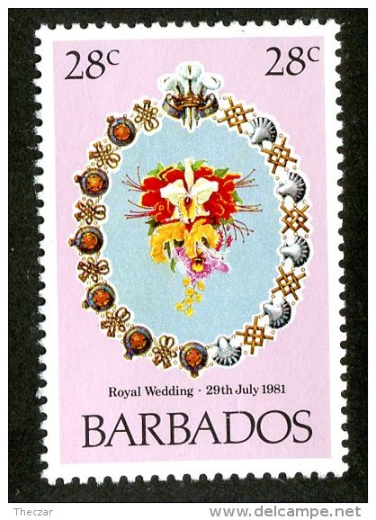 1865x)  Barbados 1981 - Sc # 547  Mnh**  ( Catalogue $.25) - Barbados (1966-...)