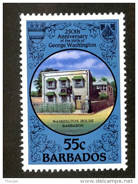 1884x)  Barbados 1982 - Sc # 595  Mnh**  ( Catalogue $.40) - Barbados (1966-...)