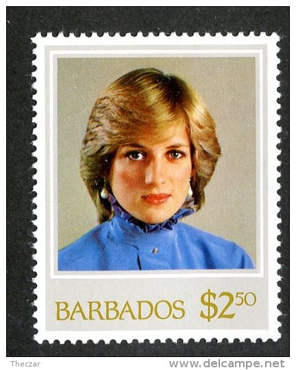 1890x)  Barbados 1982 - Sc # 588  Mnh**  ( Catalogue $1.60) - Barbados (1966-...)