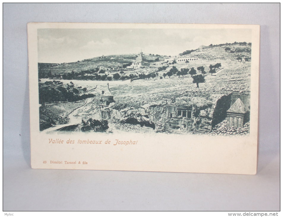 Israël. Jérusalem. La Vallée Des Tombeaux De Josophat. - Israel