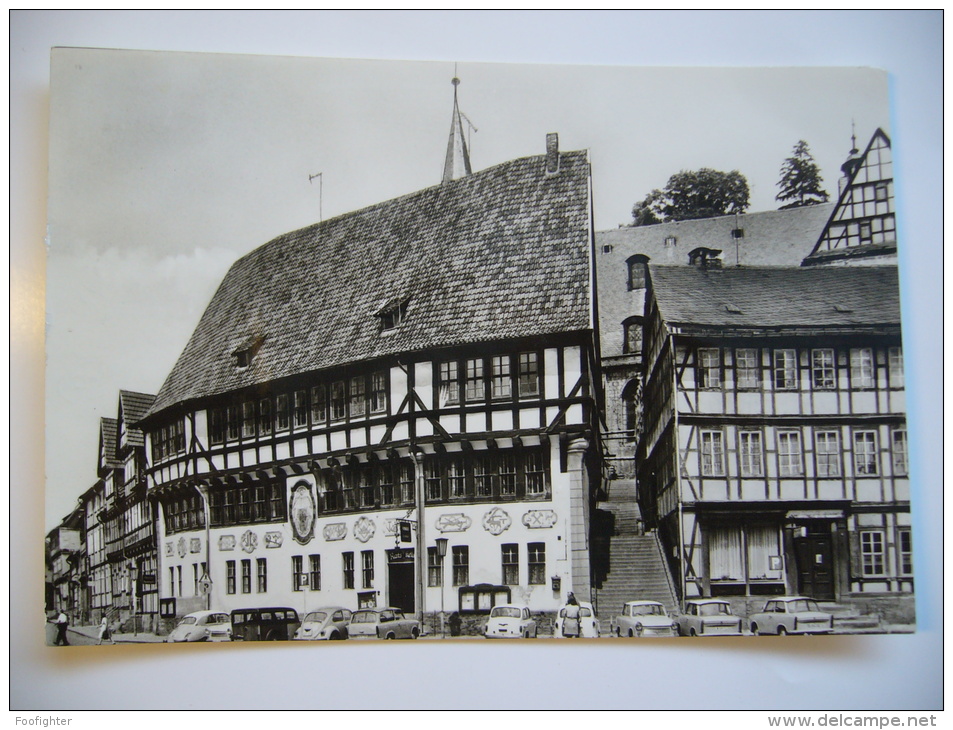 STOLBERG (Harz) Rathaus Alte Auto Trabant - 1977 Used - Stolberg (Harz)