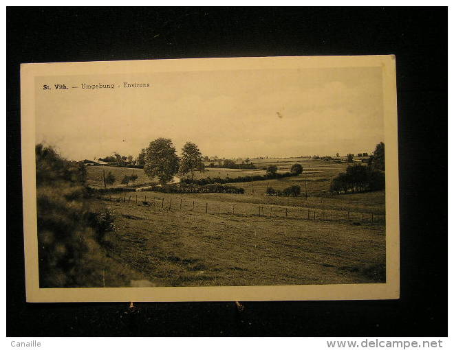 M-27 /  St - Vith  - Umgebung - Environs  / Circulé Non  .- - Saint-Vith - Sankt Vith