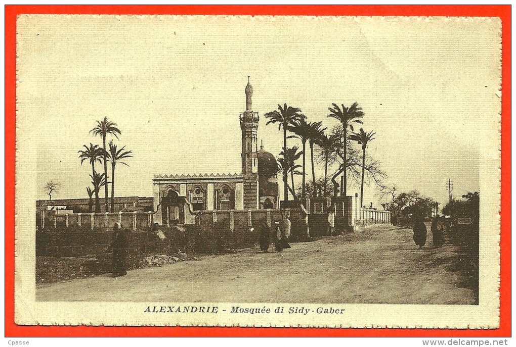 CPA ALEXANDRIE Egypte Egypt - Mosquée Di Sidy - Gaber - Alexandrië