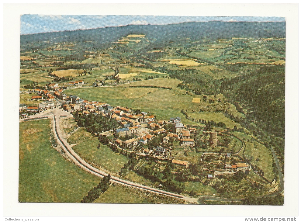 Cp, 15, RUynes-en-Margeride, Vue Générale, Voyagée 1976 - Sonstige & Ohne Zuordnung