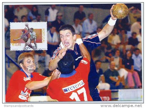 Portugal Sports Hand-ball Carte Maximum 2002 Handball Maxicard - Hand-Ball