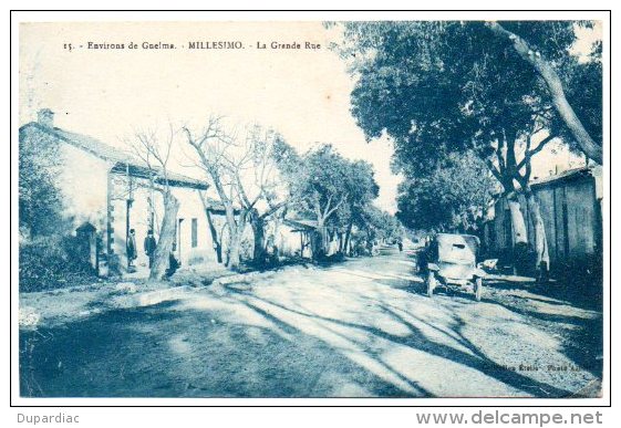 Algérie / Environs De GUELMA -- MILLESIMO -- La Grande Rue. - Guelma