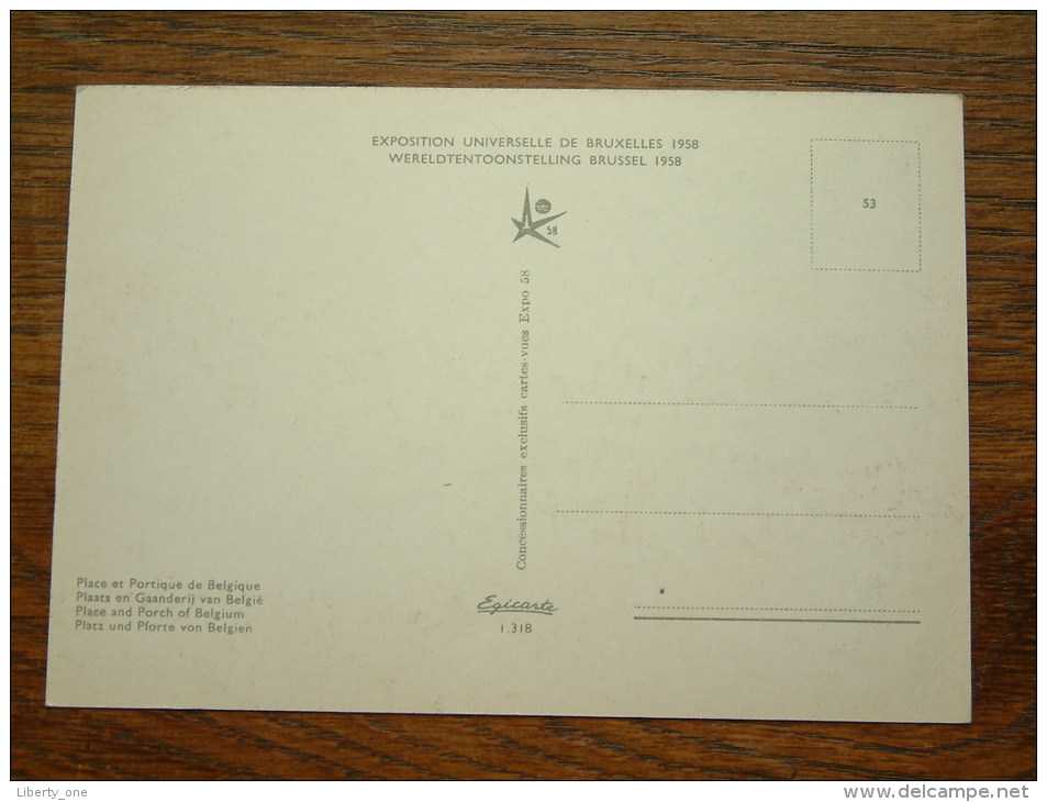 Exposition Universelle De Bruxelles / Wereldtentoonstelling Van BRUSSEL 1958 ( Zie Foto Voor Details ) !! - Andere & Zonder Classificatie