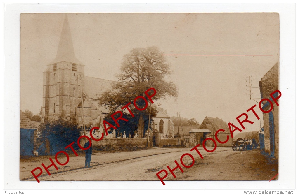 INCHY En ARTOIS-CARTE PHOTO Allemande-GUERRE 14-18-1WK-FRANCE-FRANKREICH-62- - Autres & Non Classés