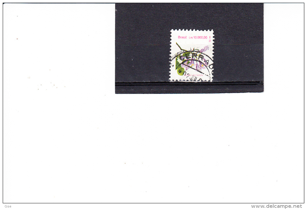 BRASILE 1992 - Yvert 2096 - Fiori - Used Stamps