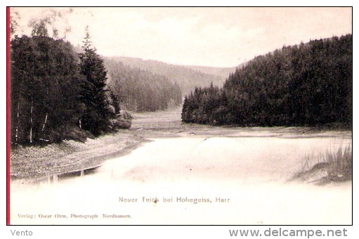 DE Neuer Teich Bei Hohgeiss  ... XF898 Verw. 1905, Stempel Hohegeiss - Braunlage