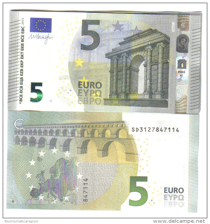 5  €  ITALIE ITALIA  Mario Draghi SD S002C3 Cod.€.005 - 5 Euro