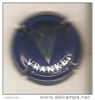 CAPSULE MUSELET CHAMPAGNE  VRANKEN  (argent Sur Bleu Nuit) - Vranken