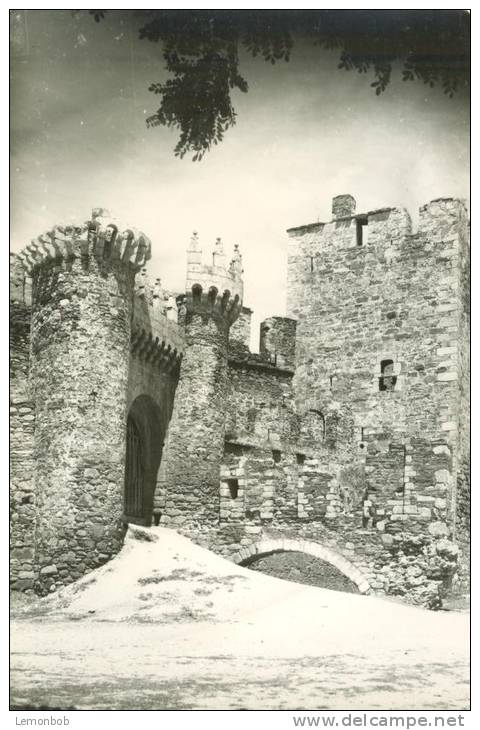 Spain, Ponferrada, Castle Of The Templarios, Principal Door, Unused Real Photo Postcard [P6908] - León