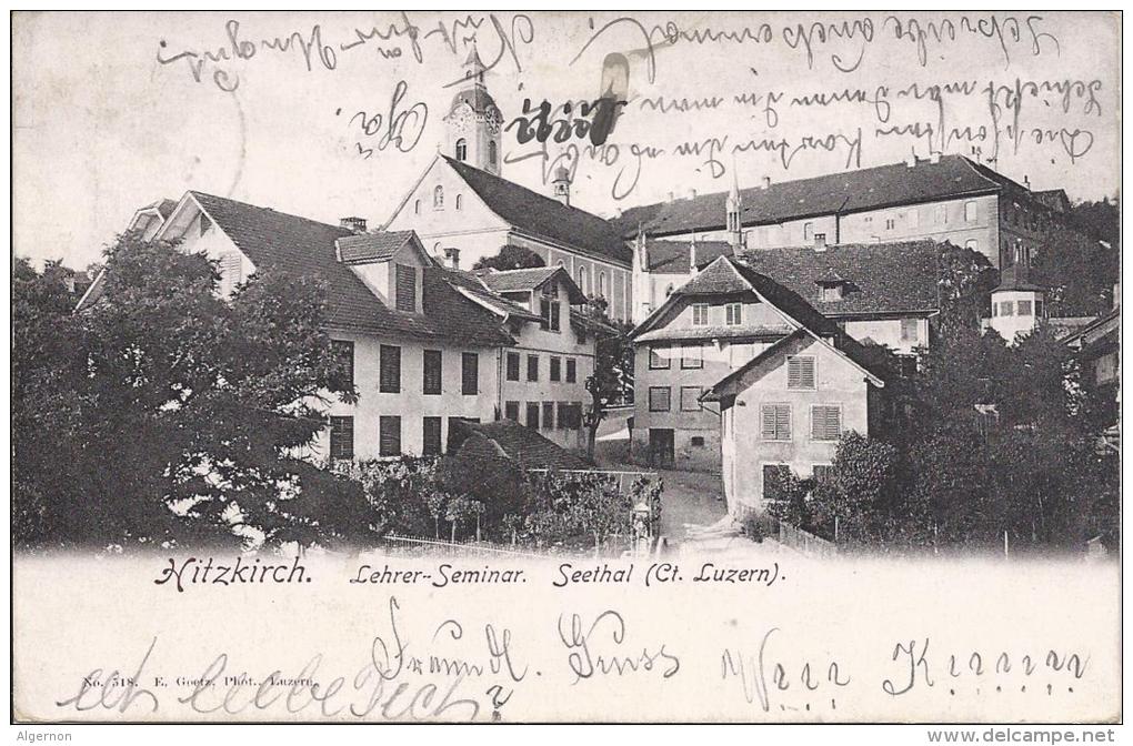 7951 - Hitzkirch Lehrer-Seminar Seethal - Hitzkirch