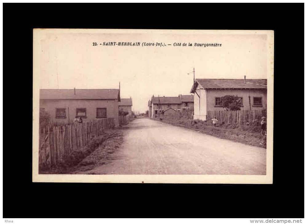 44 - SAINT-HERBLAIN - Cité De La Bourgeonnière - Cité Ouvrière - Saint Herblain