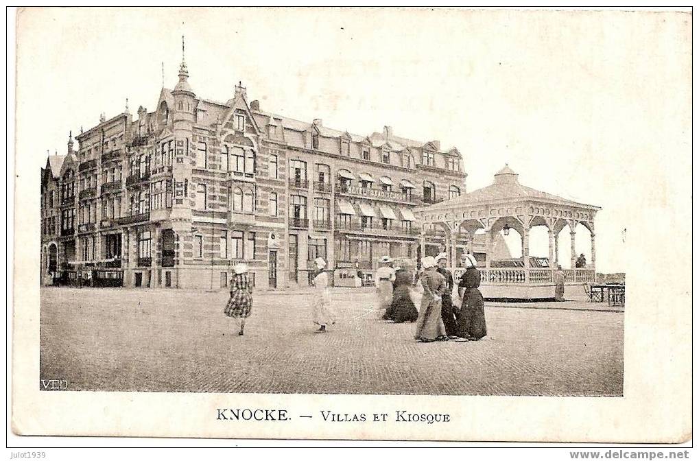 KNOKKE ..-- Villas Et Kiosque . Vers ABO ( Mr Adolphe GOBERT ) . Voir Verso . - Knokke