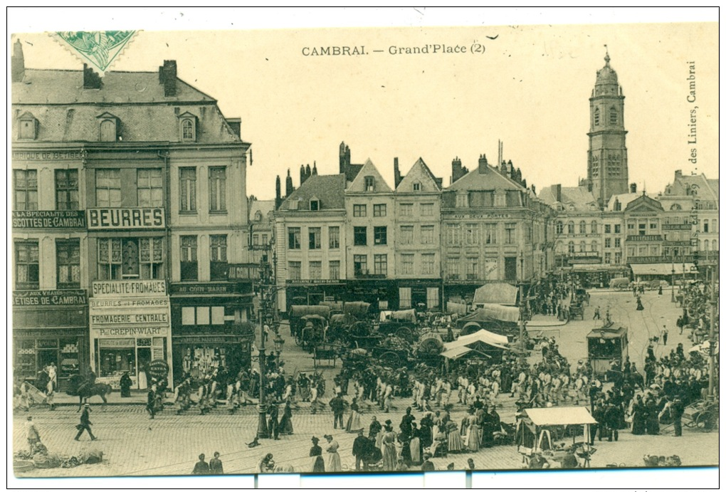 Cambrai. Grand'Place (2). - Cambrai