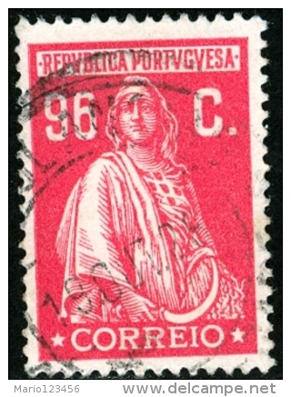 PORTOGALLO, PORTUGAL, 1926 CERES, FRANCOBOLLO USATO, Scott 413 - Gebraucht