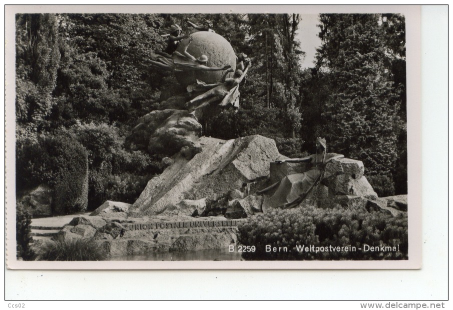 Bern Weltpostverein-Denkmal Berne Monument De L'Union Postale Universelle - Berne