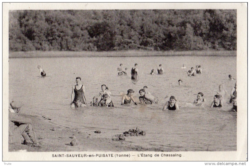 SAINT-SAUVEUR-EN-PUISAYE L ETANG DE CHASSAING - Saint Sauveur En Puisaye