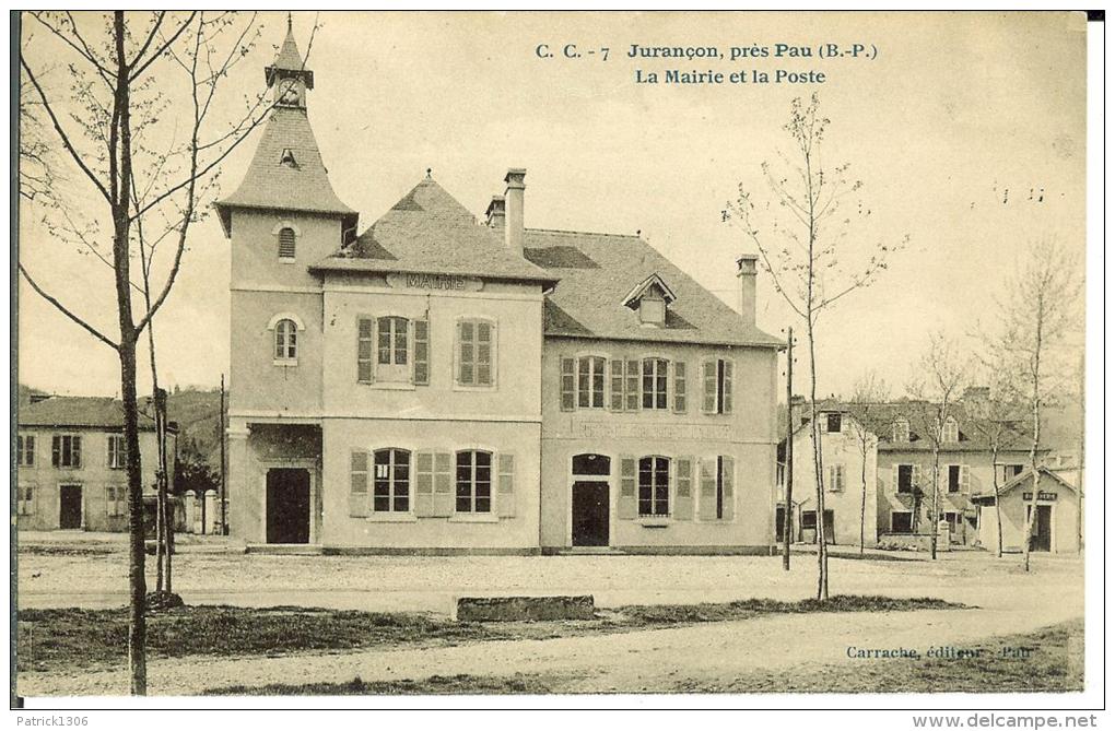 CPA  JURANCON, La Mairie Et La Poste  8514 - Jurancon