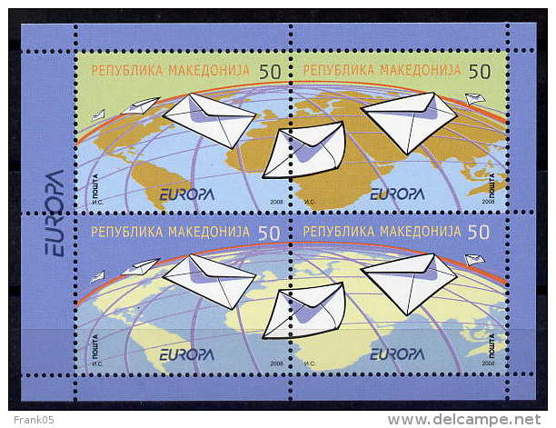 Makedonien / Macedonia / Macedonie 2008 MH/booklet EUROPA ** - 2008