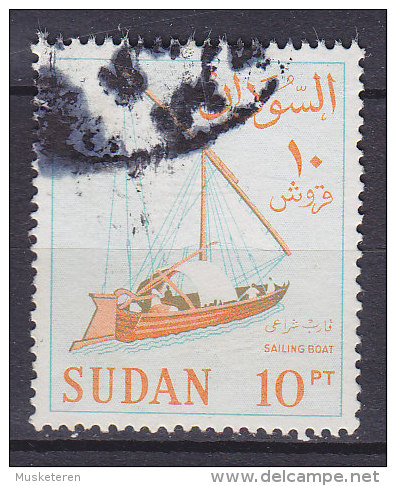 Sudan 1975 Mi. 189 A Y    10 Pia Segelboot Sailing Boat - Soedan (1954-...)