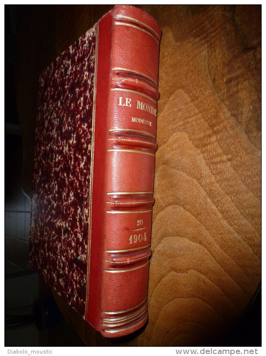 1904 LE MONDE MODERNE:Châtiments Bizarres Aux Femmes;Salt Lake City;Peintres Chasseurs;Les Chiens Du Grand Saint-Bernard - 1901-1940