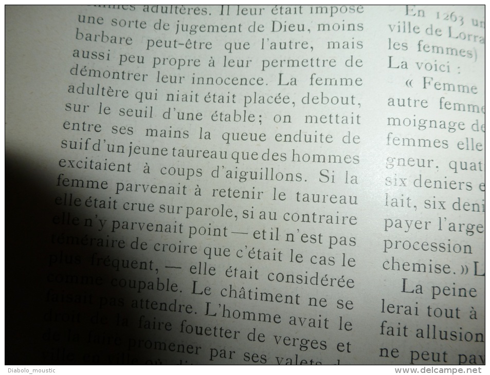 1904 LE MONDE MODERNE:Châtiments bizarres aux femmes;Salt Lake City;Peintres chasseurs;Les chiens du Grand Saint-Bernard