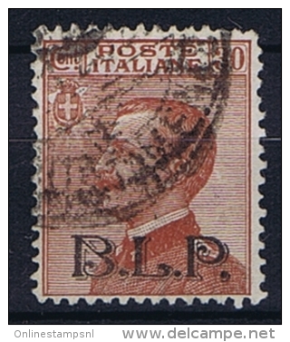 Italy: 1921 Mi B 133 III  Used B.L.P. Surcharge For Kartenbrief Marken (13,5 Mm ) - Gebraucht