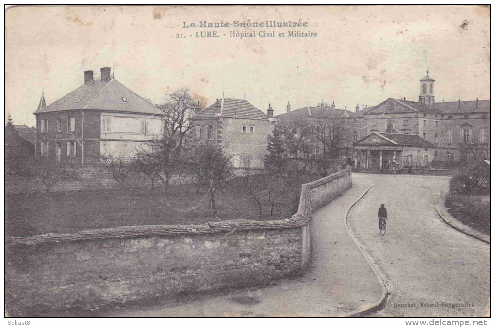 LURE HOPITAL CIVIL ET MILITAIRE - Lure