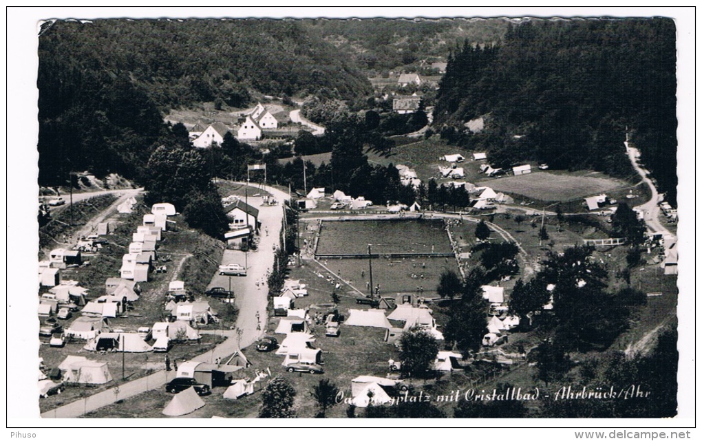 D3911    AHRBRUCK : Feriencampingplatz Kristalbad - Bad Neuenahr-Ahrweiler