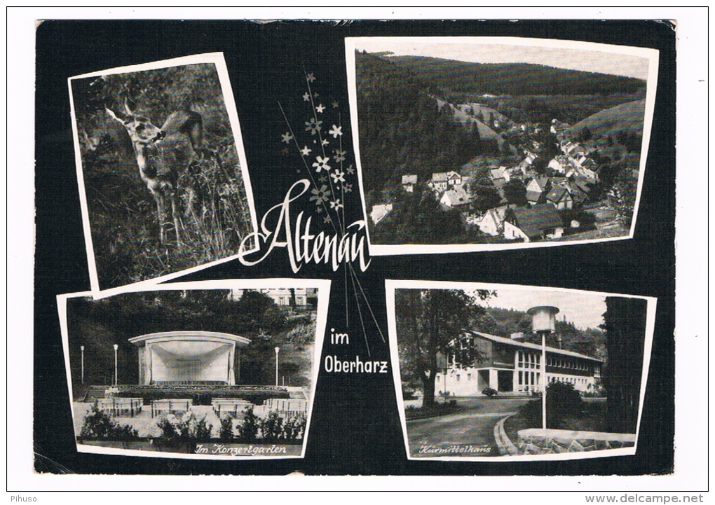 D3918    ALTENAU : Gruss Aus ( Multiview) - Altenau